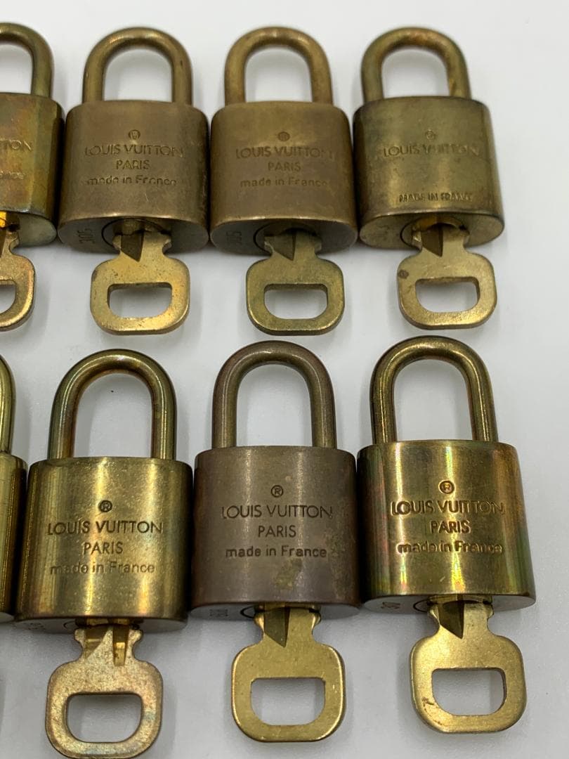 ルイヴィトン パドロック 鍵 南京錠 10個セット