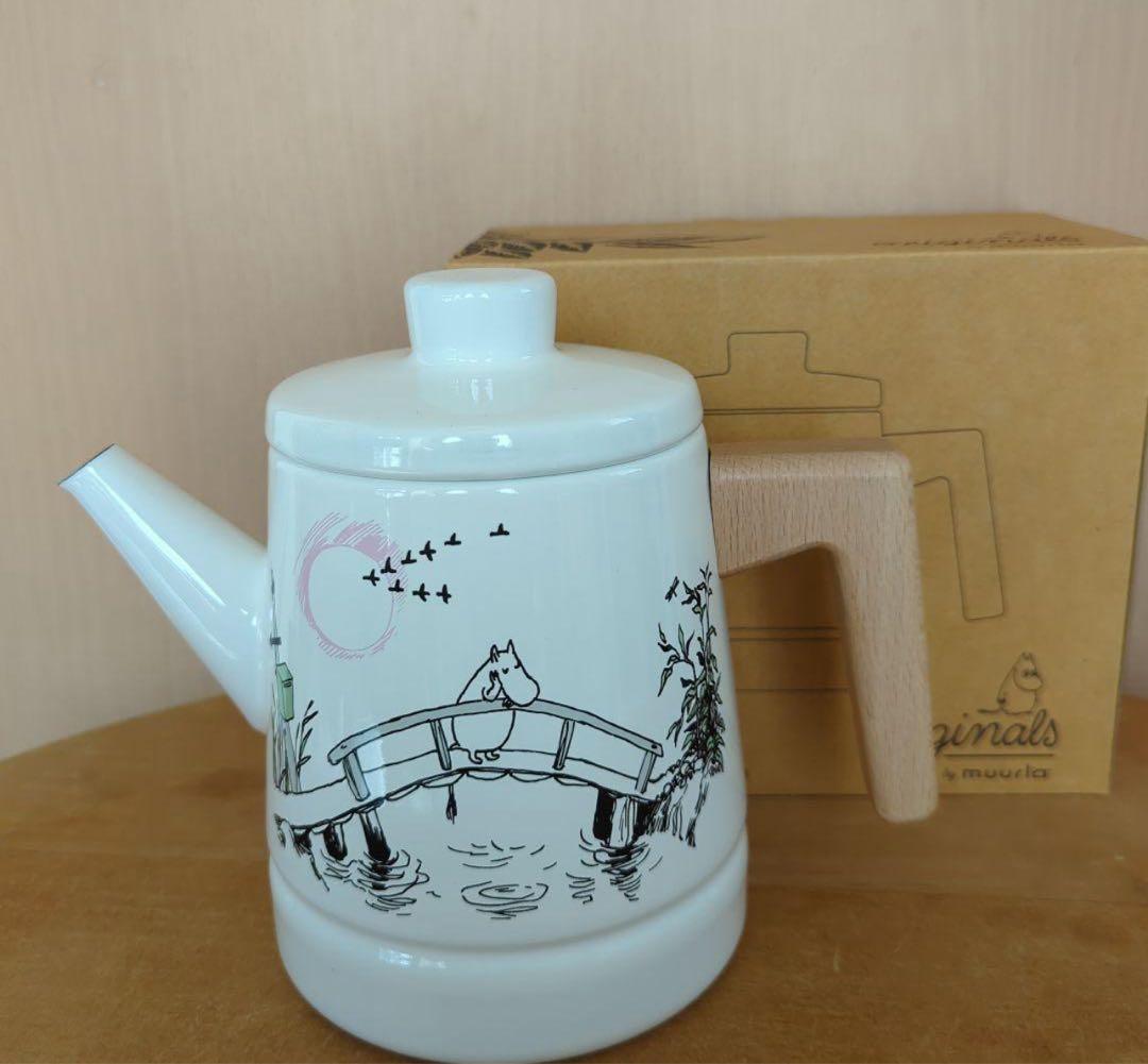 ムーミン　ムールラ　ポット　やかん　ホーロー　琺瑯　ケトル