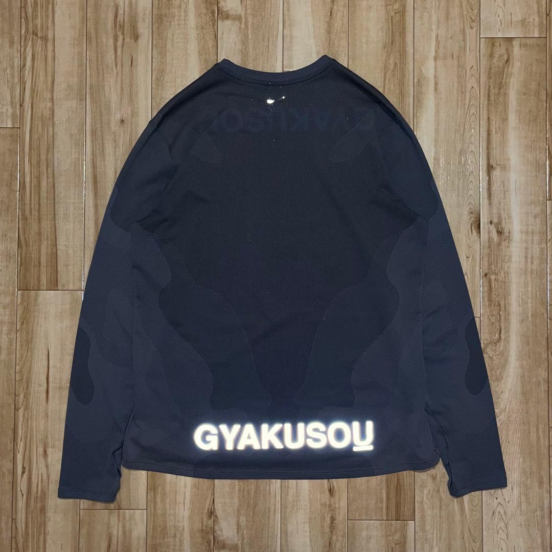 激レア！2015AW GYAKUSOU “SWEAT MAP” L/S TOP