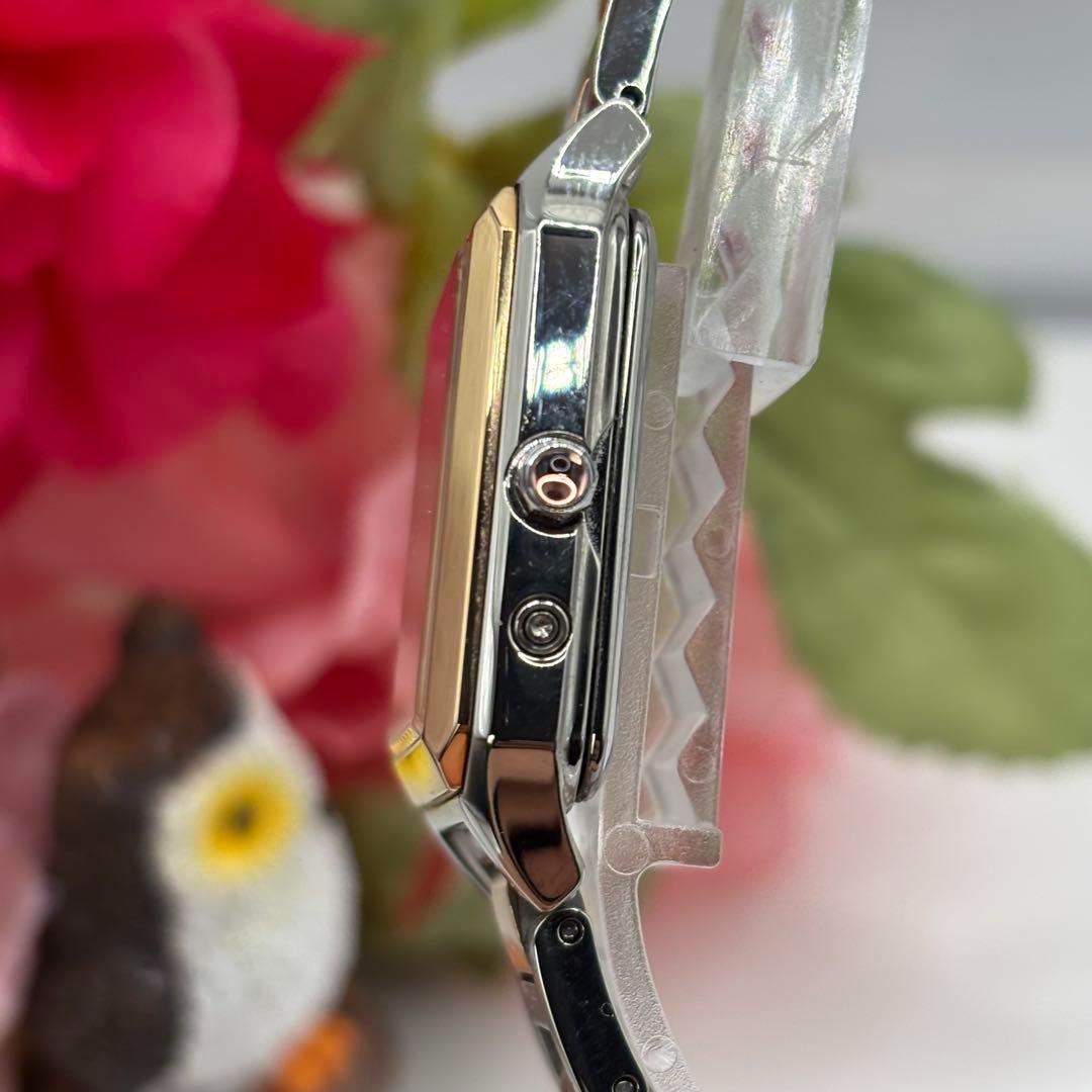 稼働品☆　SEIKOセイコー　ルキア　lk スクエア　電波ソーラー腕時計