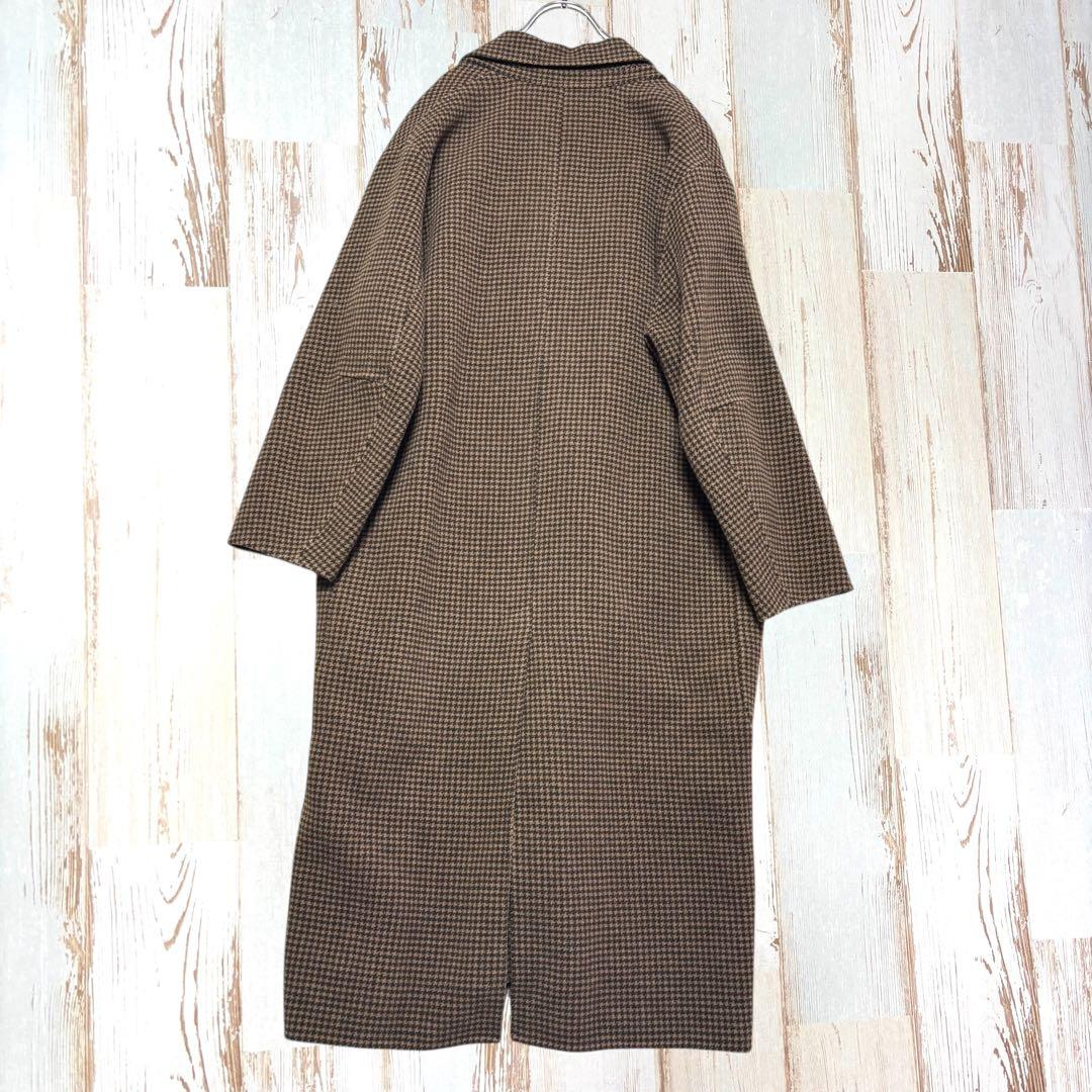 【人気完売品✨】TODAYFUL オーバーチェックコート 38 ウール ロング