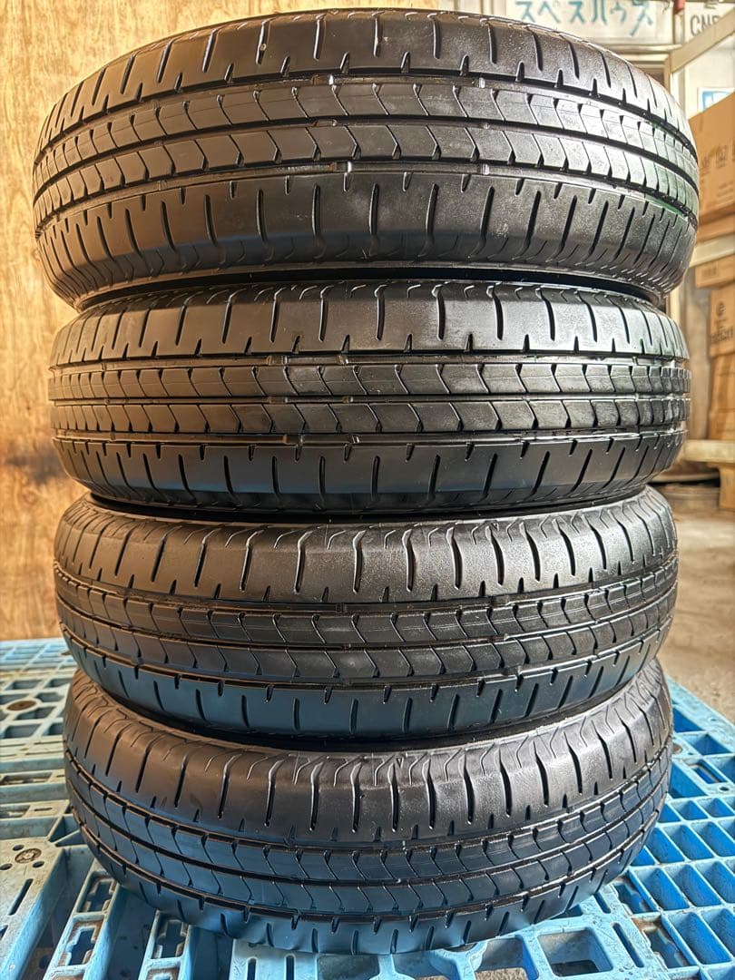 タイヤ・ホイール (546)155/65R14 BRIDGESTONE NEWNO