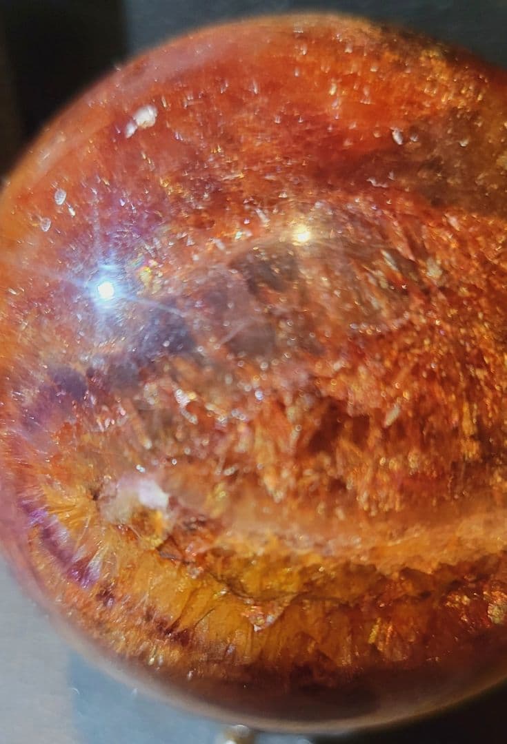 ！！激レア！！極上！水晶界の王者！！オーラライト23 スフィア天然石60㎜超え！