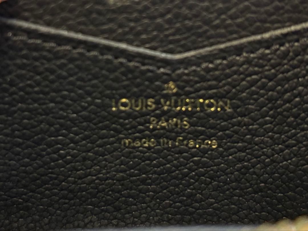 ことりLOUIS VUITTON◇ブラック◇ジッピーケース