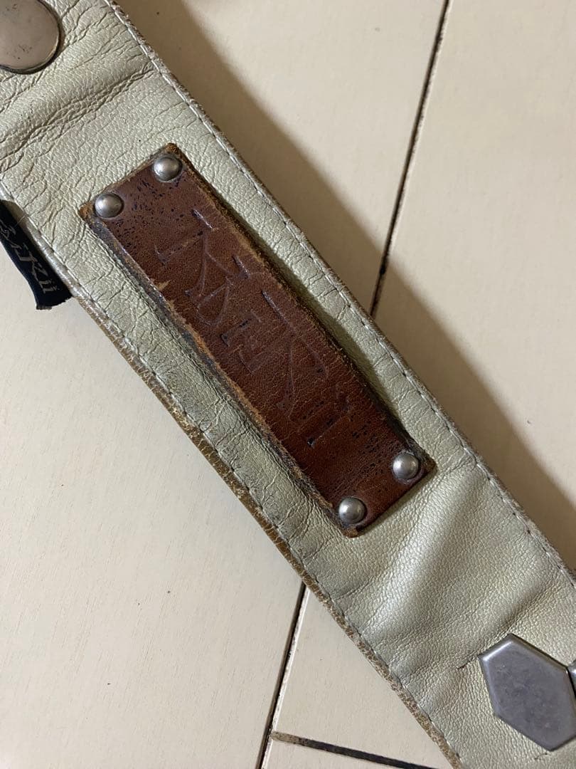 【希少レア！】KMRii ケムリ パイソン 白蛇 レザーベルト ハード 激シブ