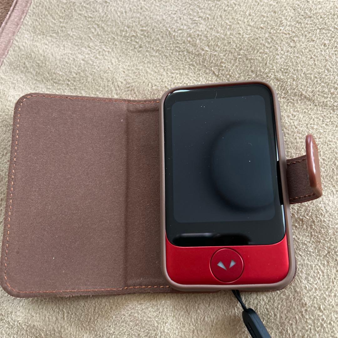 ポケトークＳ　レッドモデル ケース付き