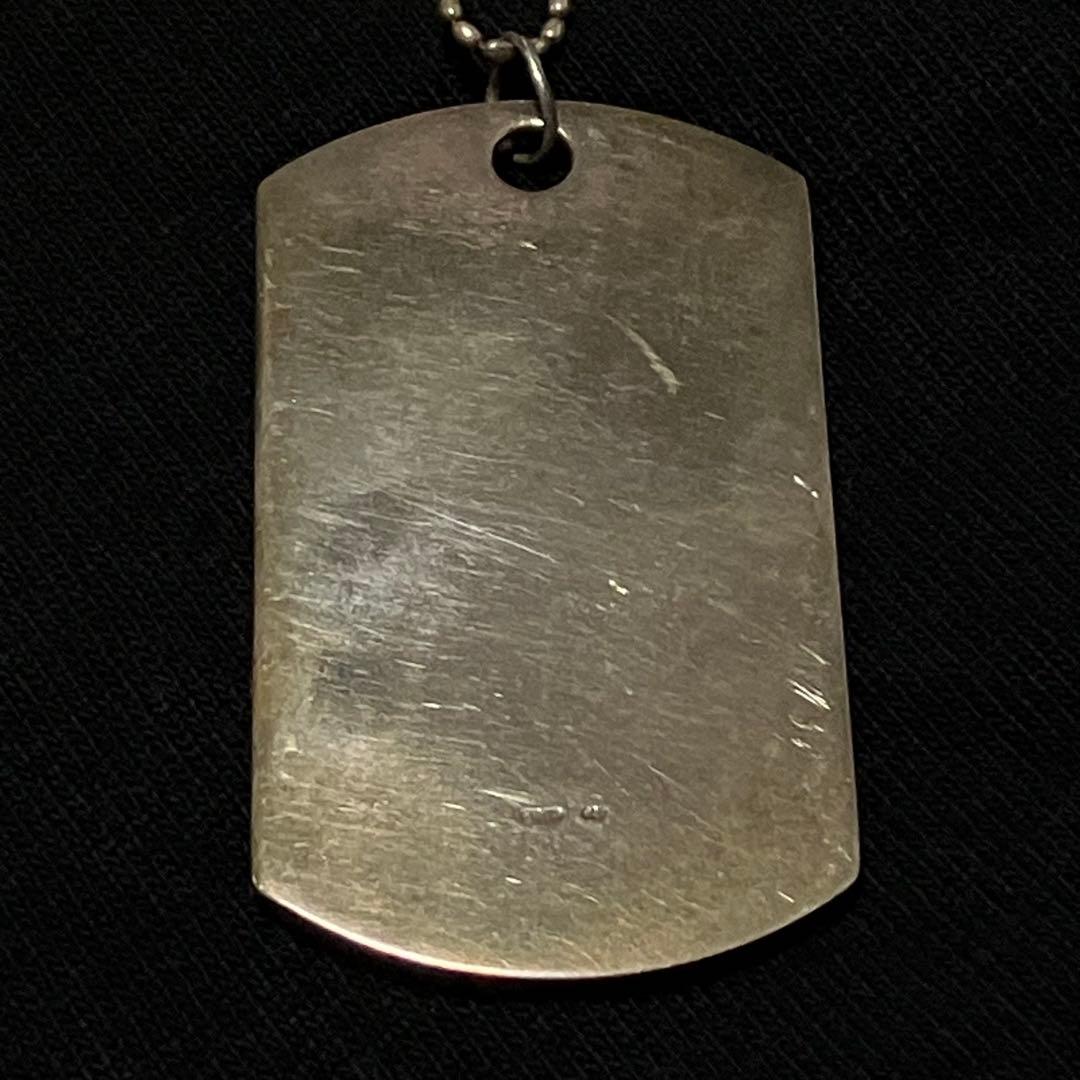 gucci ドッグタグ　ネックレス　Silver925 シルバー　銀　ビンテージ