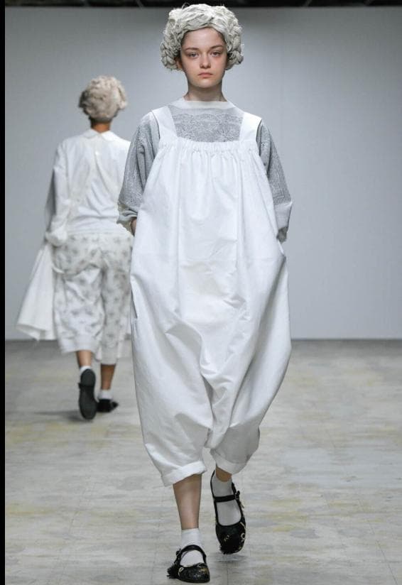 22SS　極美品　タオ　コムデギャルソン サルエルパンツ　ジャンプスーツ　濃紺M