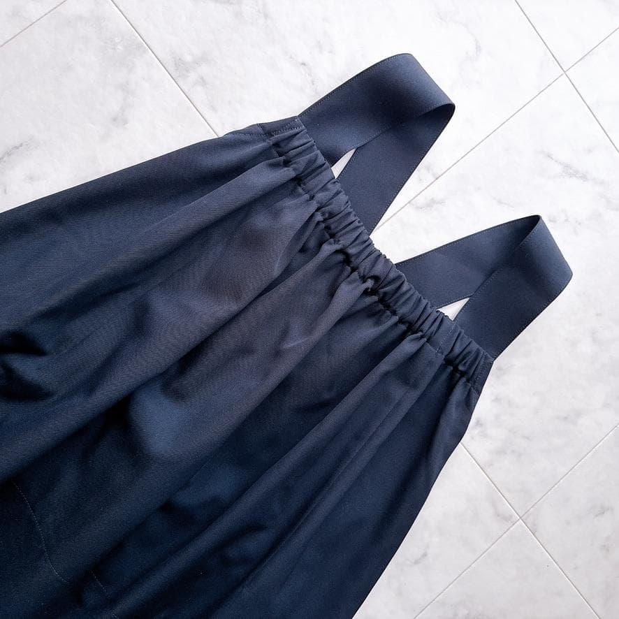 22SS　極美品　タオ　コムデギャルソン サルエルパンツ　ジャンプスーツ　濃紺M