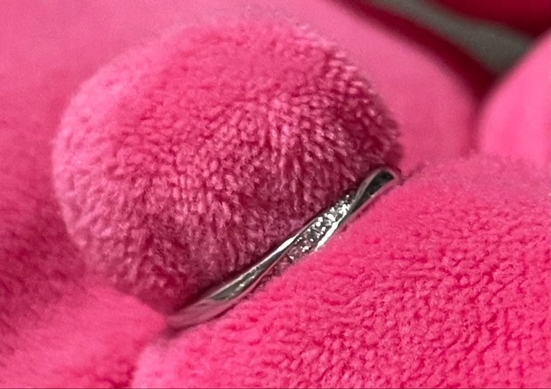 俄 ニワカ NIWAKA 朝葉プラチナ950ダイヤモンドリング9号