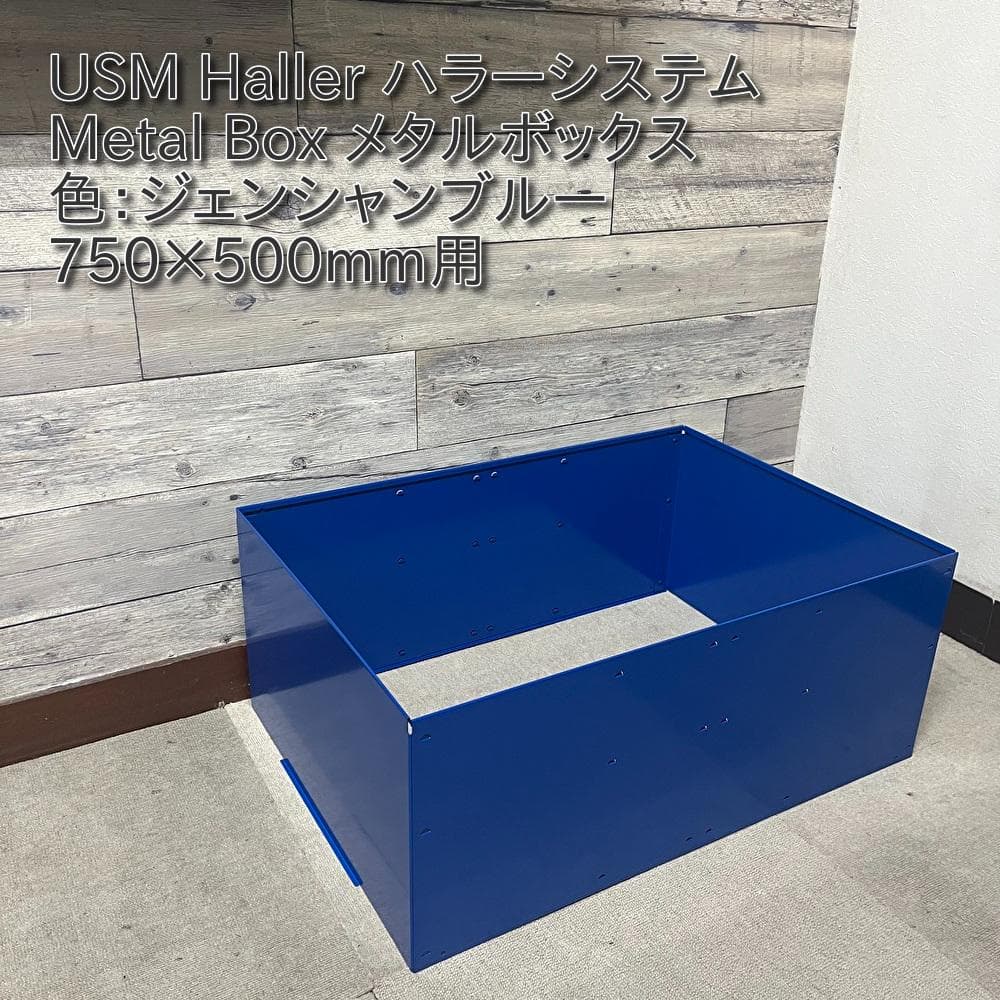 USM Haller ハラ－ D500 メタルボックス 色：ブルー（２）