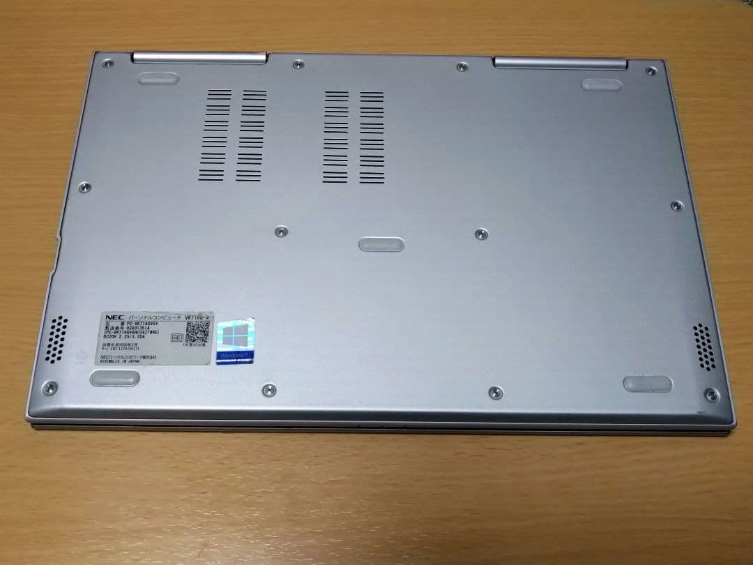 Windowsノート本体 NEC Versa Pro PC-VKT16GVG4