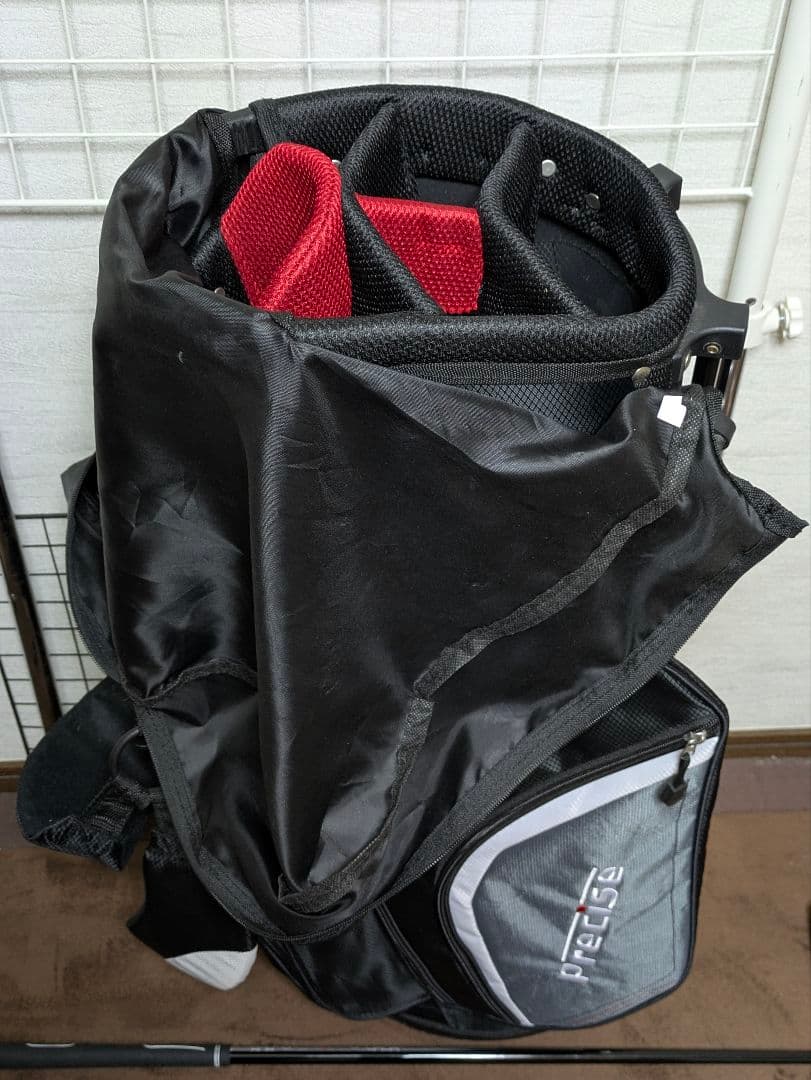 初心者ゴルフキャディーバックセット　メンズ右用