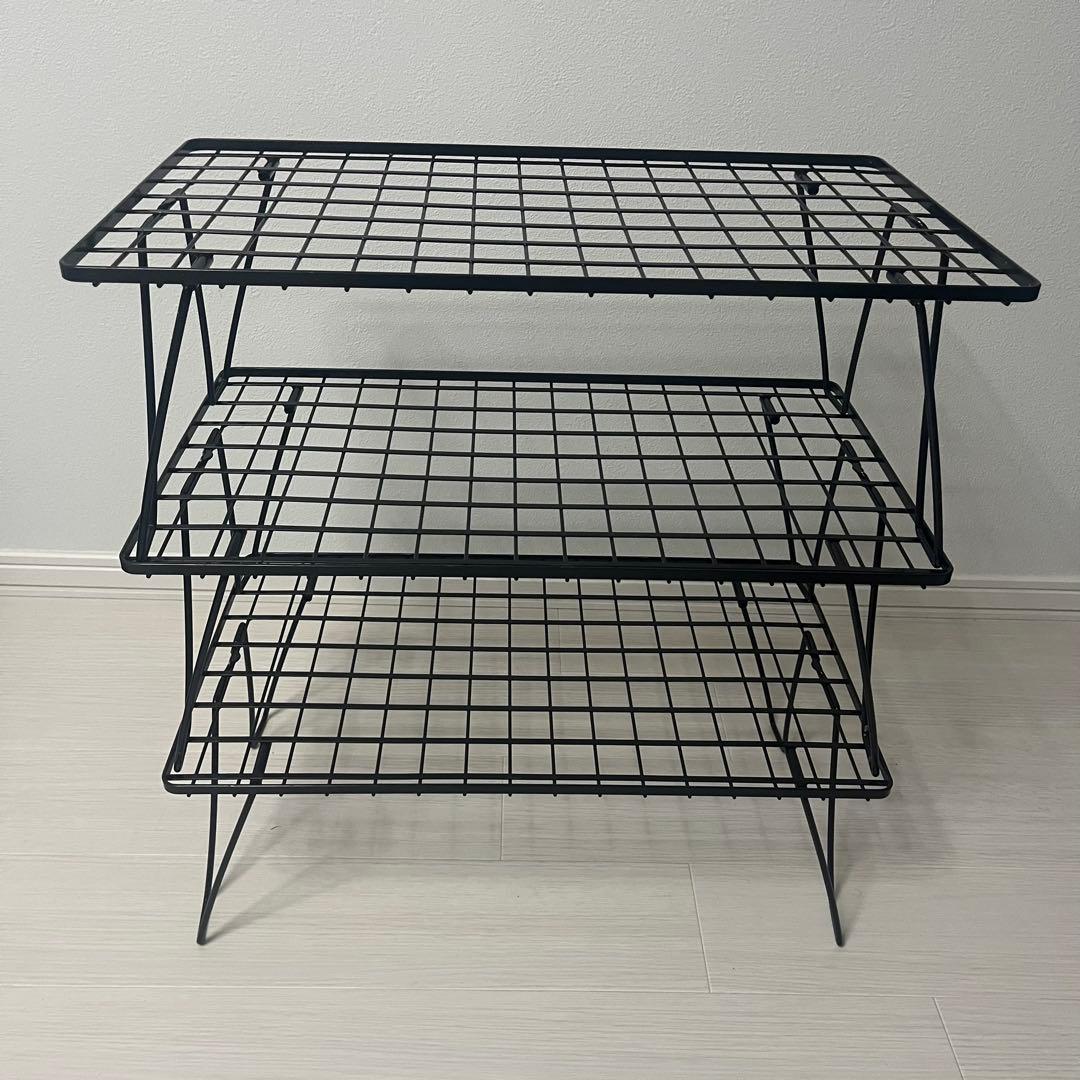 UNIFLAME　フィールドラック　3枚セット（収納バッグ付き）