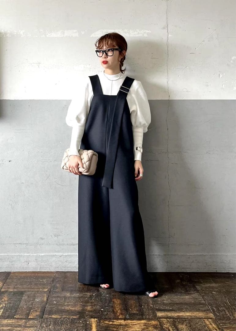 新品●アダムエロペ　ベルテッドストラップロンパース　ADAM ET ROPE'