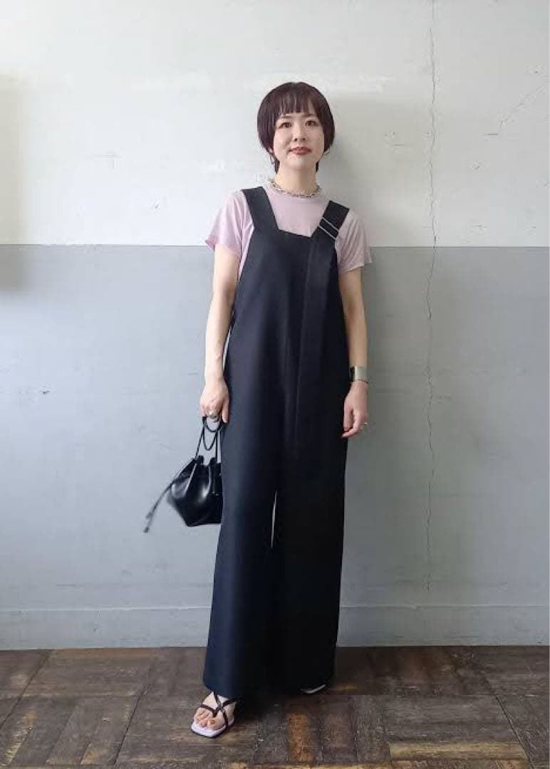 新品●アダムエロペ　ベルテッドストラップロンパース　ADAM ET ROPE'