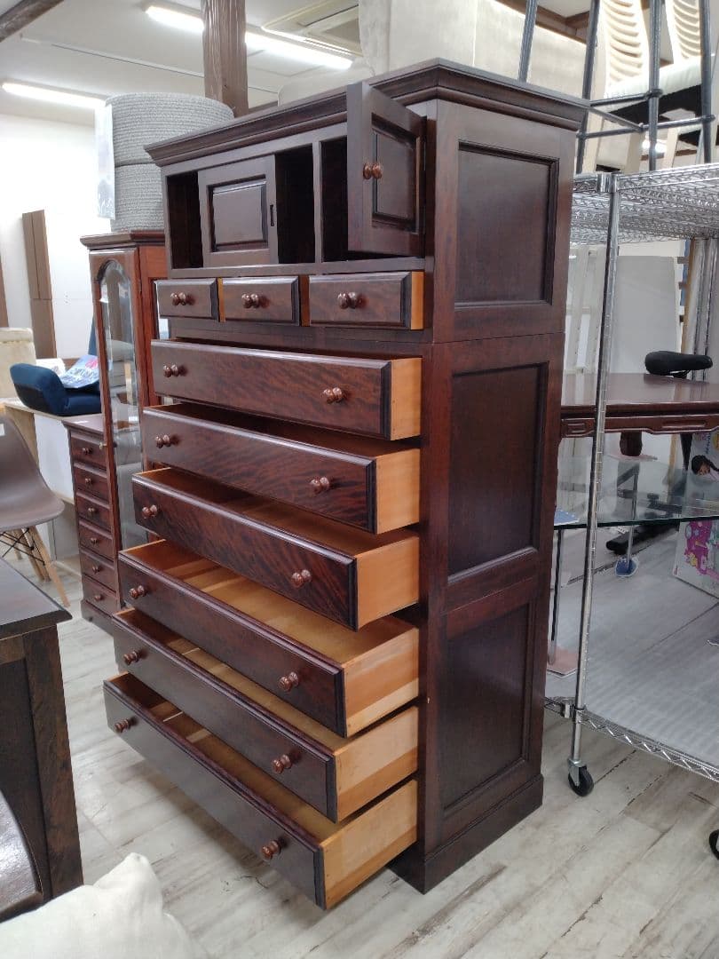 大幅値下げ❗❗つくしギャラリーで購入　松本民芸家具　7段チェスト　民芸タンス