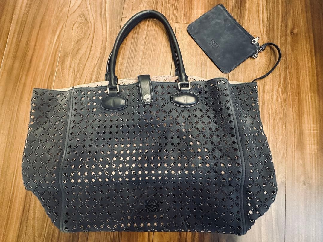 ロエベ　メンズ　トートバッグ