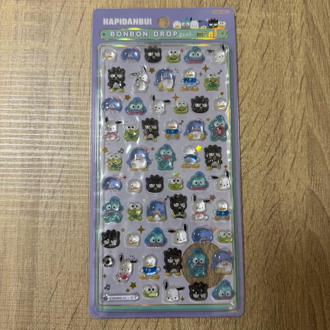サンリオ ボンボンドロップシール ミニ 【国内正規品】7枚セット