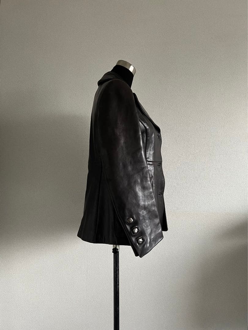 ジャケット・アウター FW1994 PRADA WOMEN LEATHER JACKET