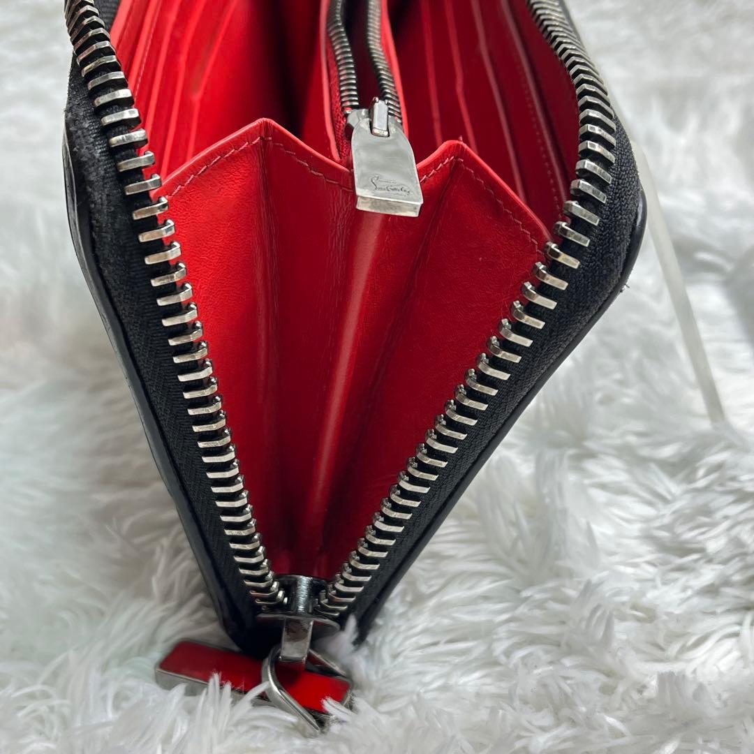美品✨クリスチャンルブタン　現行　長財布 パネトーネ スニーカーソール