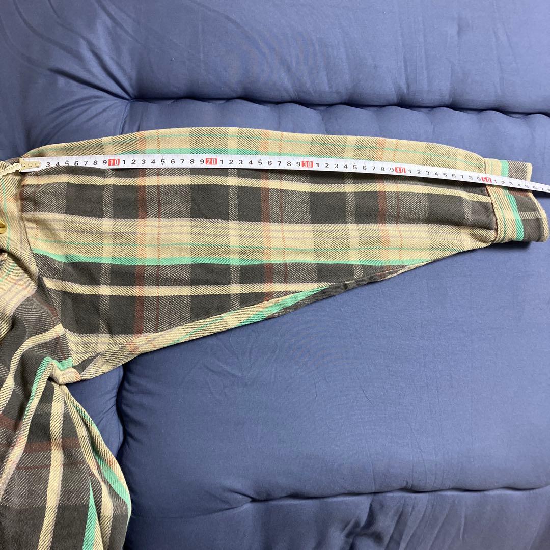 80s BIG MAC USA製 ネルシャツ L bigmac 黒 ブラック