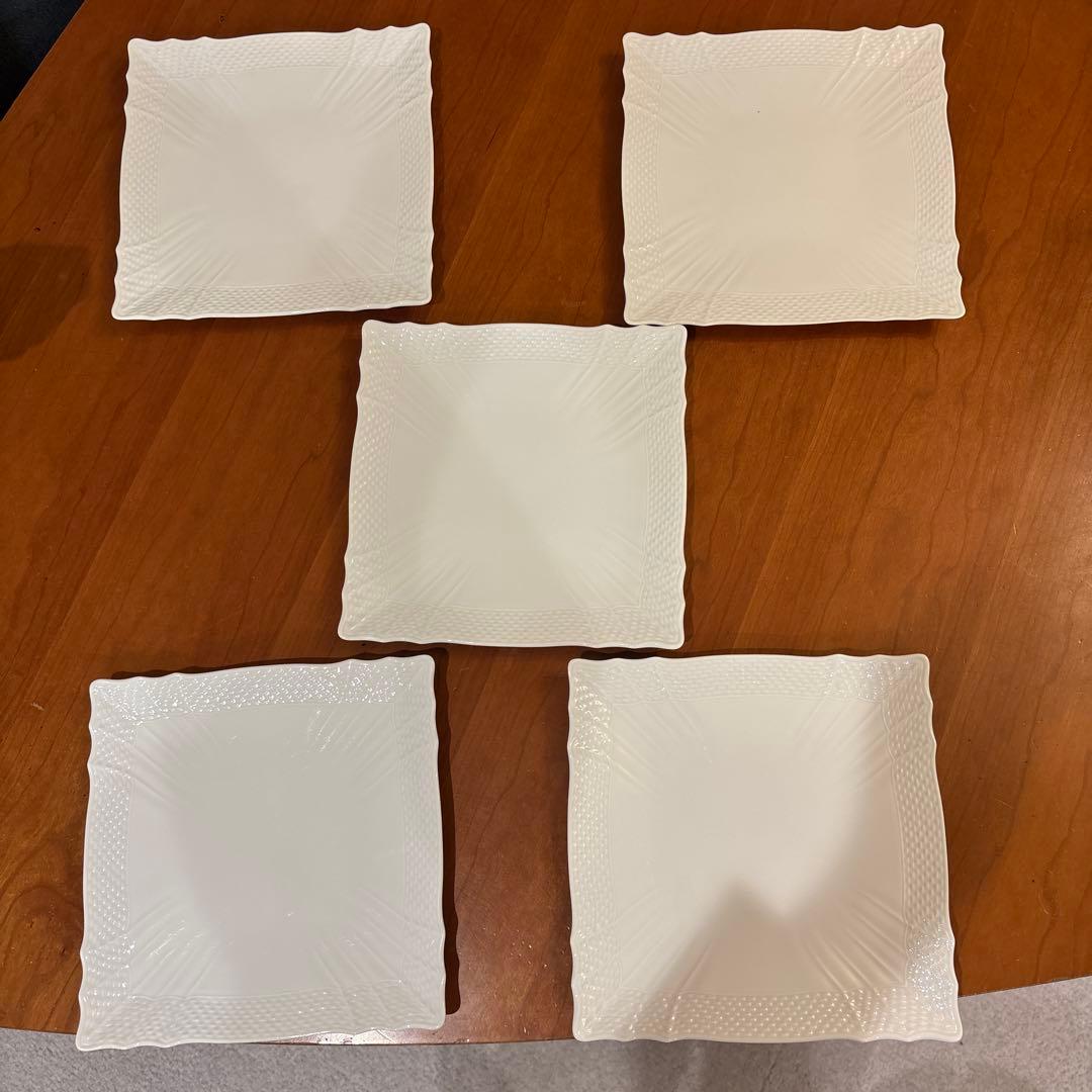 リチャードジノリ正方形型皿5枚セット