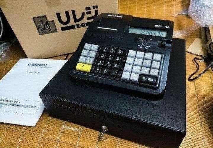 USENレジスター　軽減税率対応　美品　感熱紙　人気コンパクト型　901326