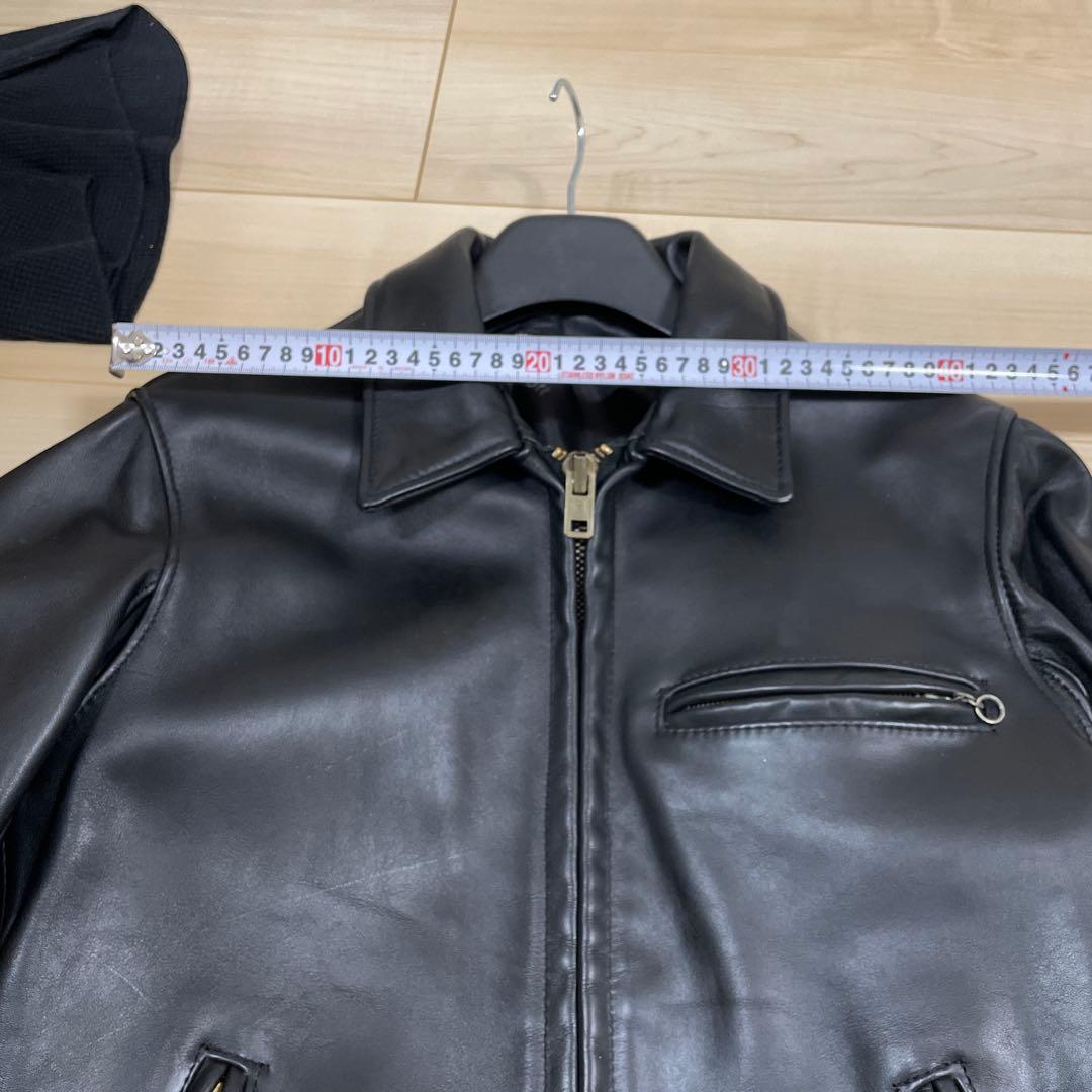 Schott シングルライダースジャケット サイズ34
