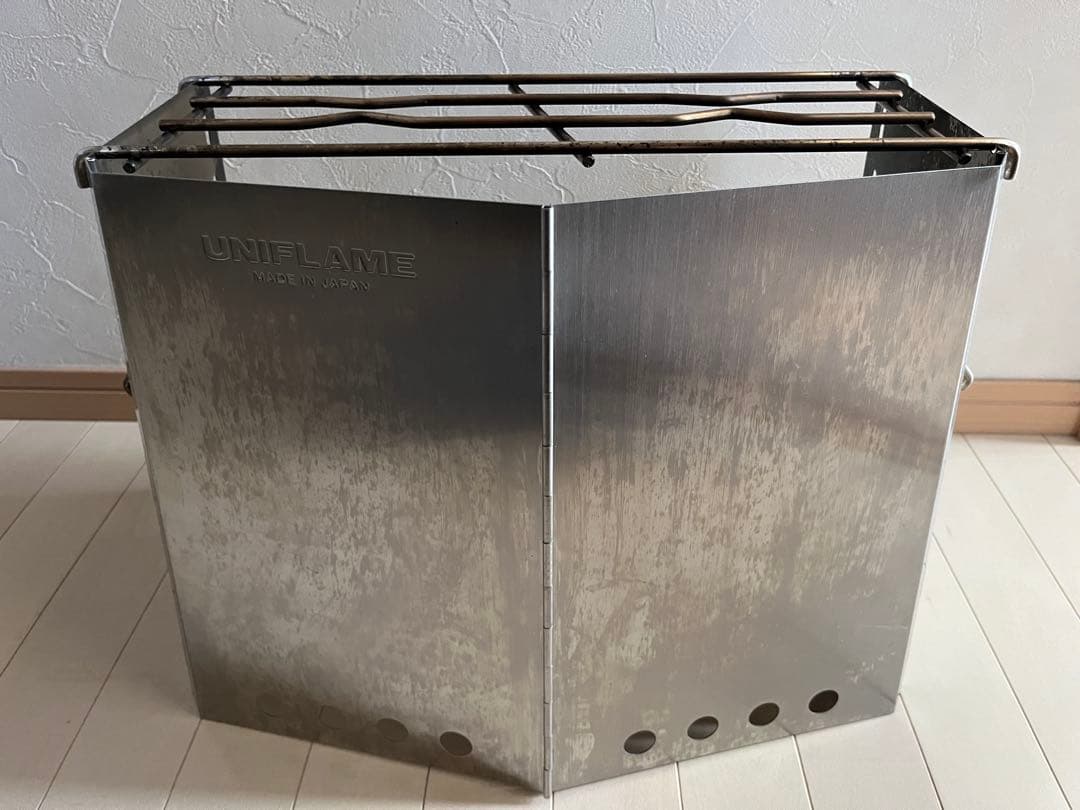 ★ユニフレーム 薪グリル　レギュラー　別売り収納バック付