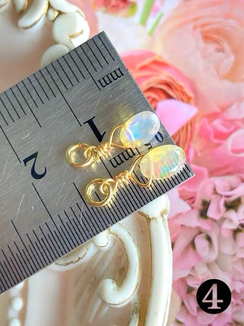 オパール好きさんの為のモリモリチャーム10種＆ピアスフック3種