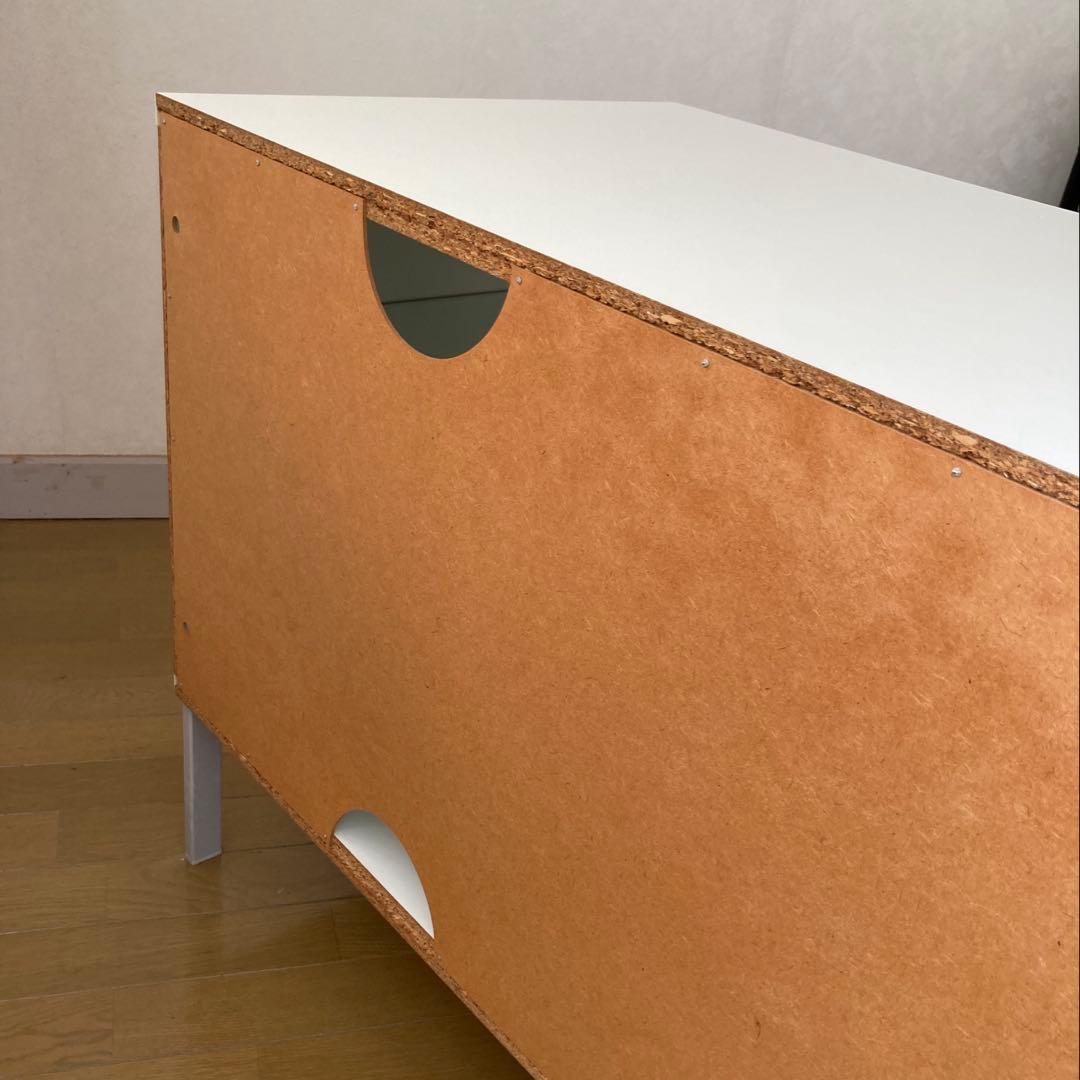 【たのメル便300限定】IKEA テレビ台 白 幅170x奥行50x高66