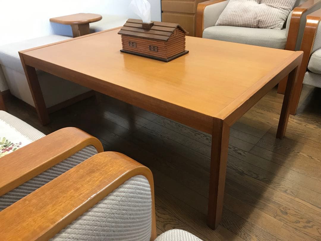 天童木工　ソファ用ローテーブル 120cm x 75cm