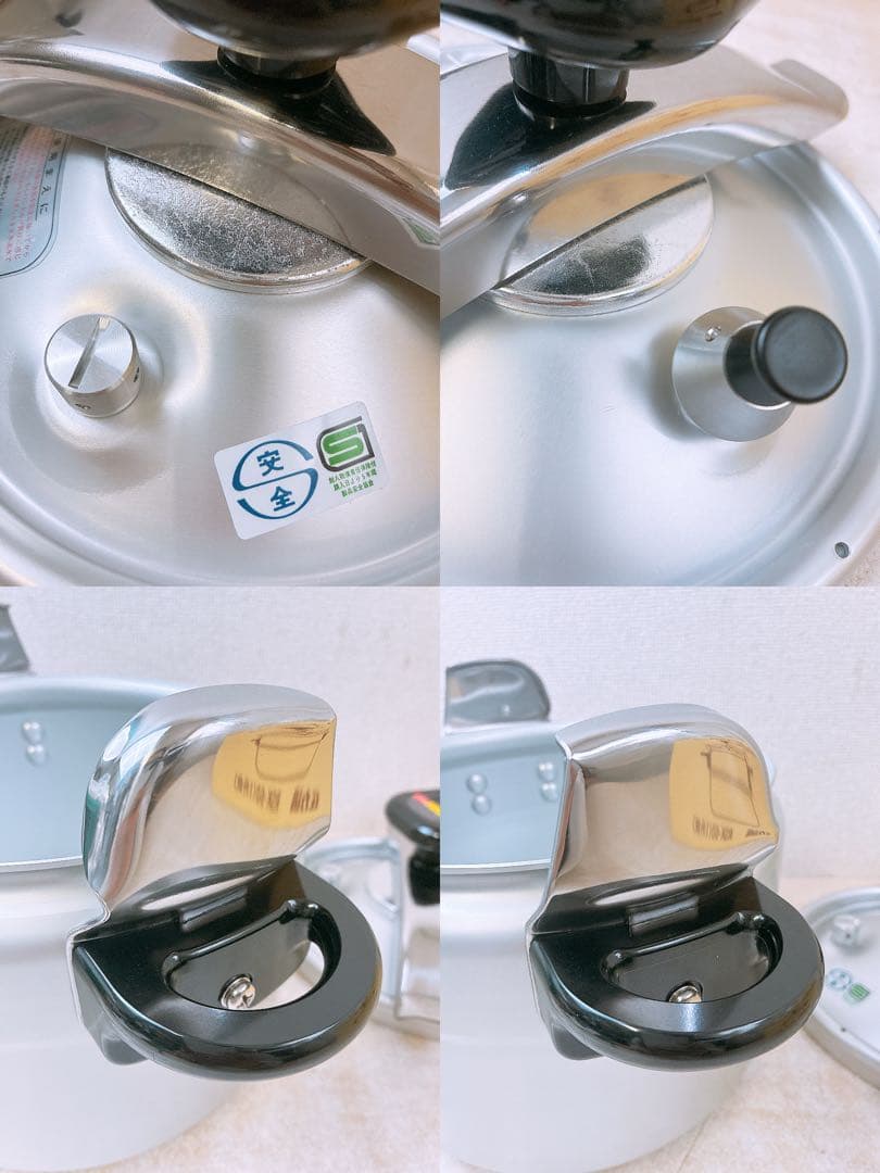 理研 圧力鍋 1升炊き 6L スピードクッキング 圧力なべ 両手鍋 自宅保管品