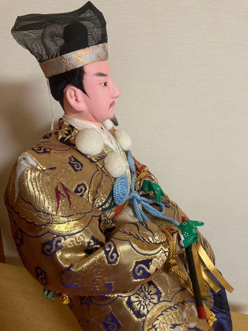 殿様　(大将) 座り　五月　人形　座位　60㎝