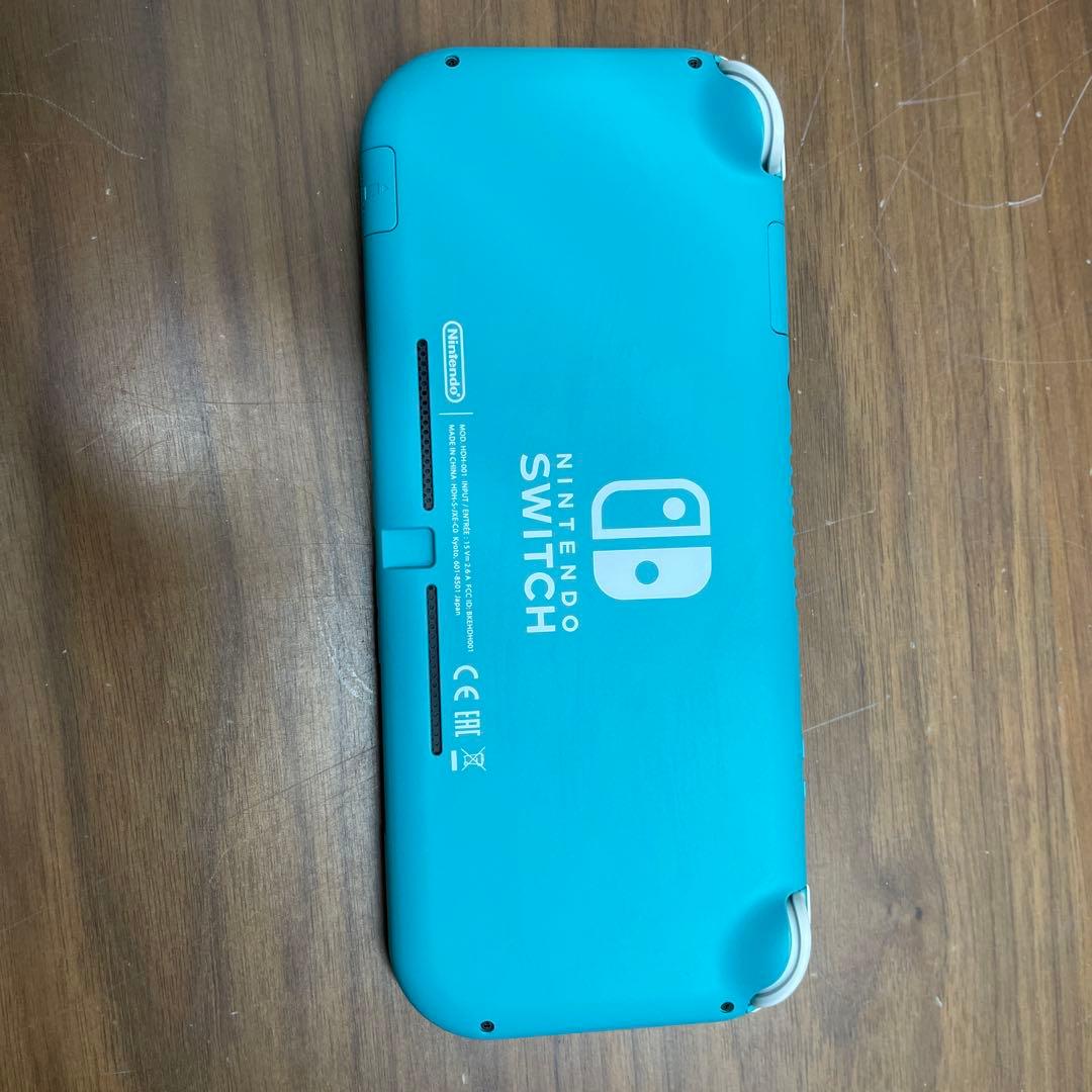 ［美品］Nintendo Switch Lite ターコイズ 本体※充電器未使用