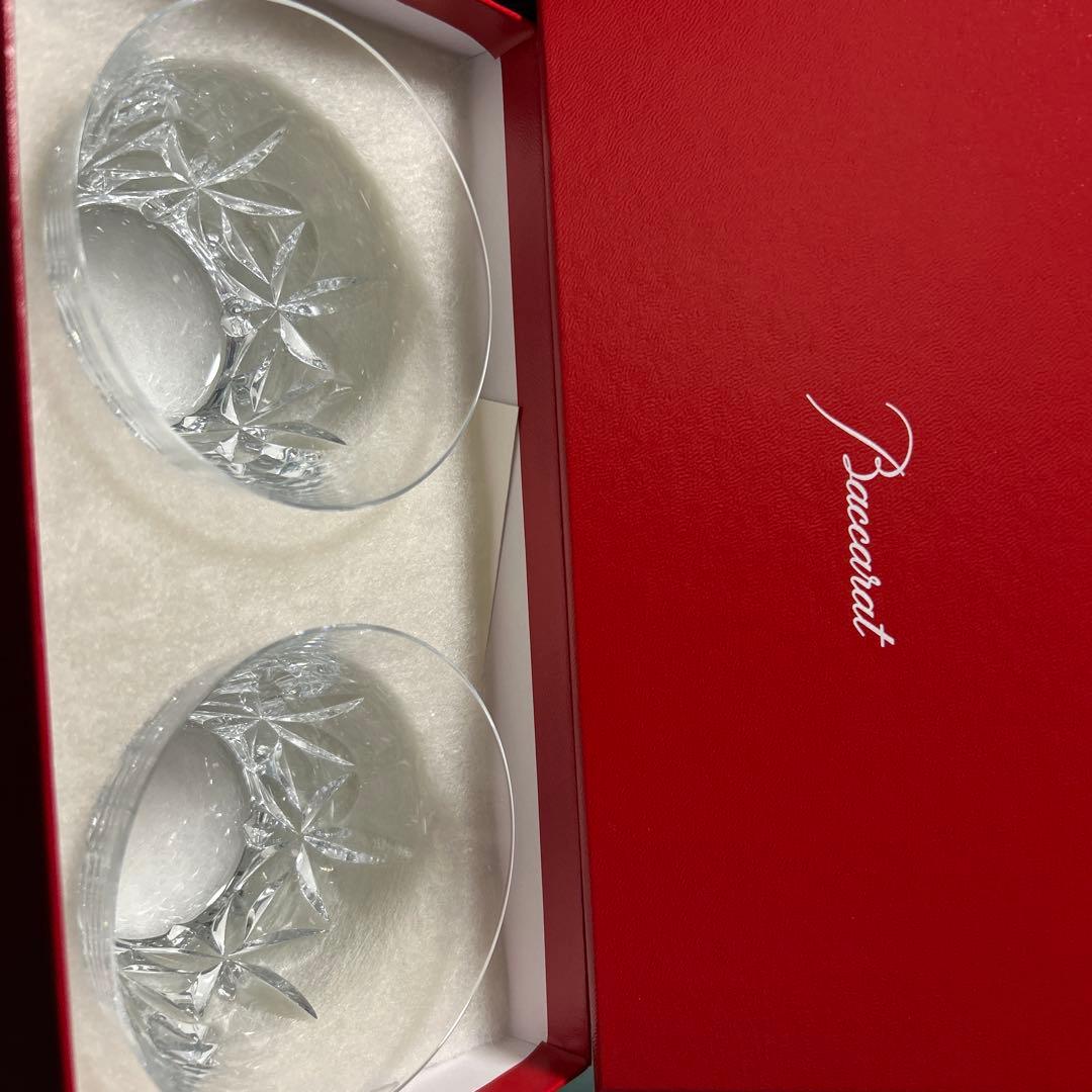 Baccarat クリスタルカットグラス 2個セット　2023