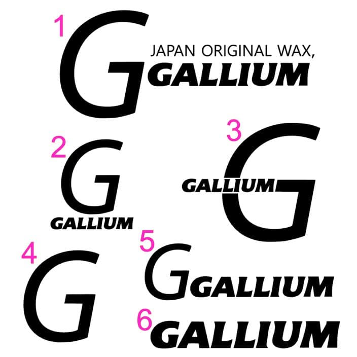 GALLUM　ガリウム　ステッカー