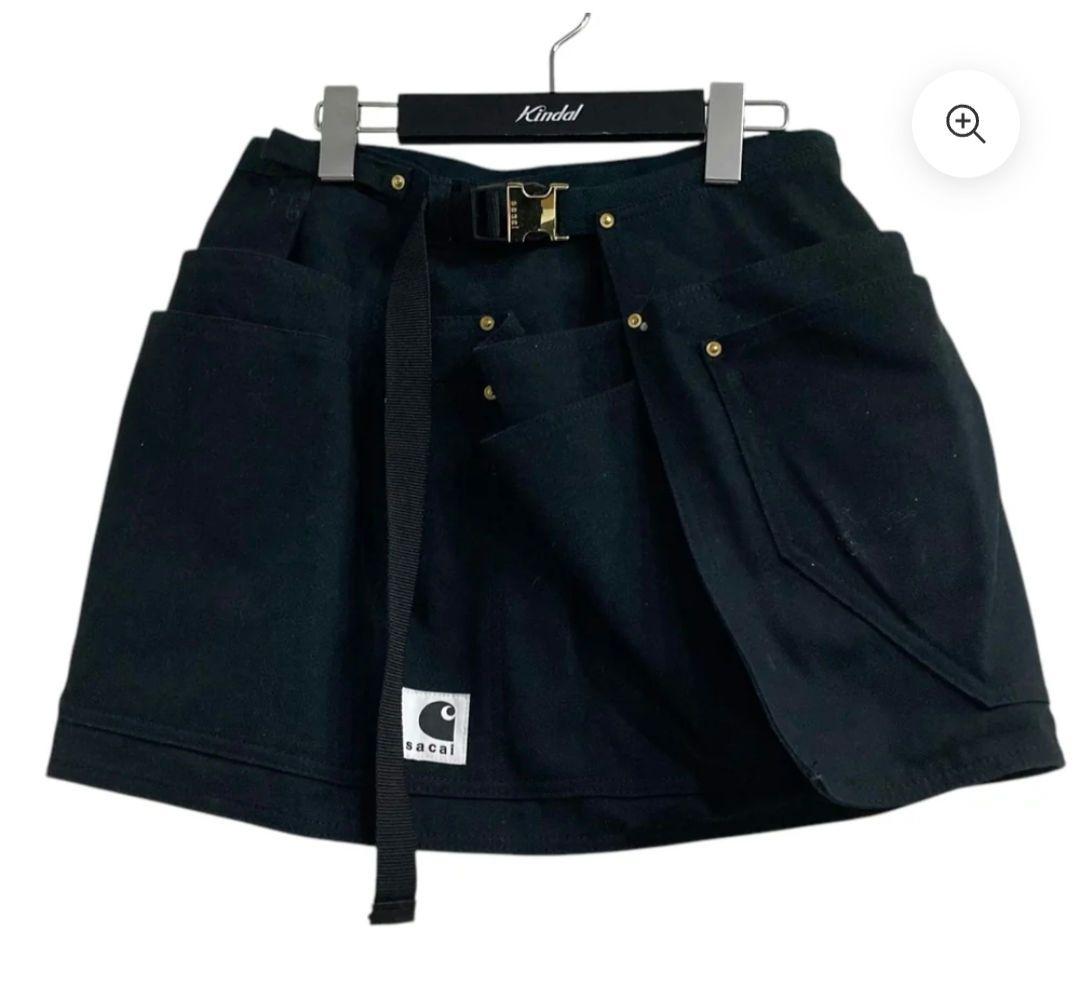 Carhartt x sacai ベルテッド ラップ スカート 23-06745