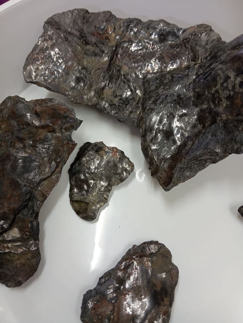 旧家蔵出希少レア時代キラキラ鉱石（おそらく黒雲母？）大小サイズ当時物コレクション