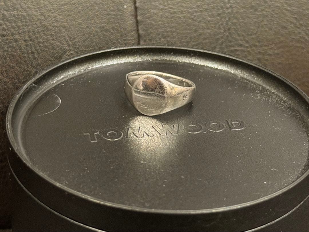 トムウッド Tom Wood Mini Signet Oval Ring 50
