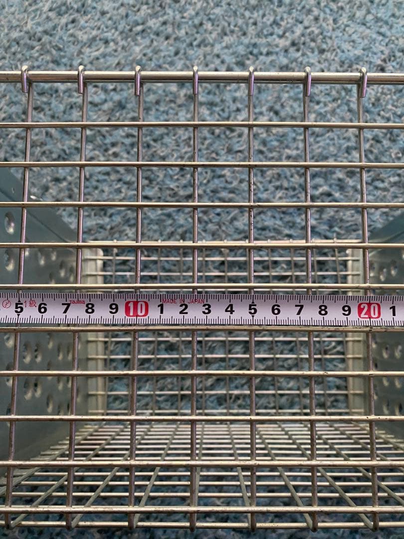 【お値下げ】KASPER BASKET ヴィンテージ ワイヤーボックス