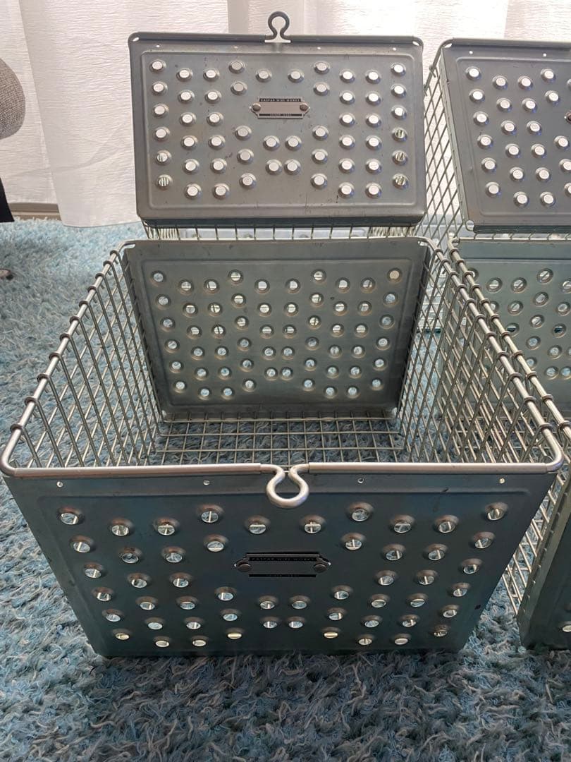 【お値下げ】KASPER BASKET ヴィンテージ ワイヤーボックス