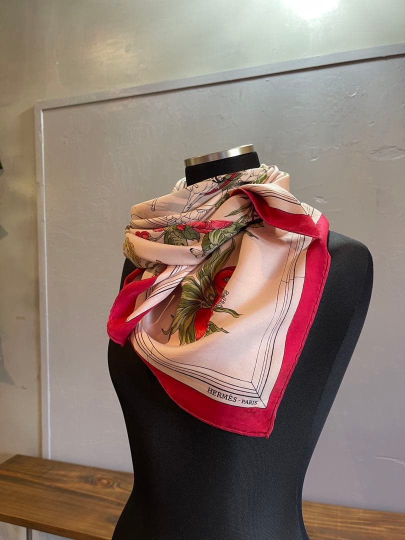 HERMES Vintageスカーフ