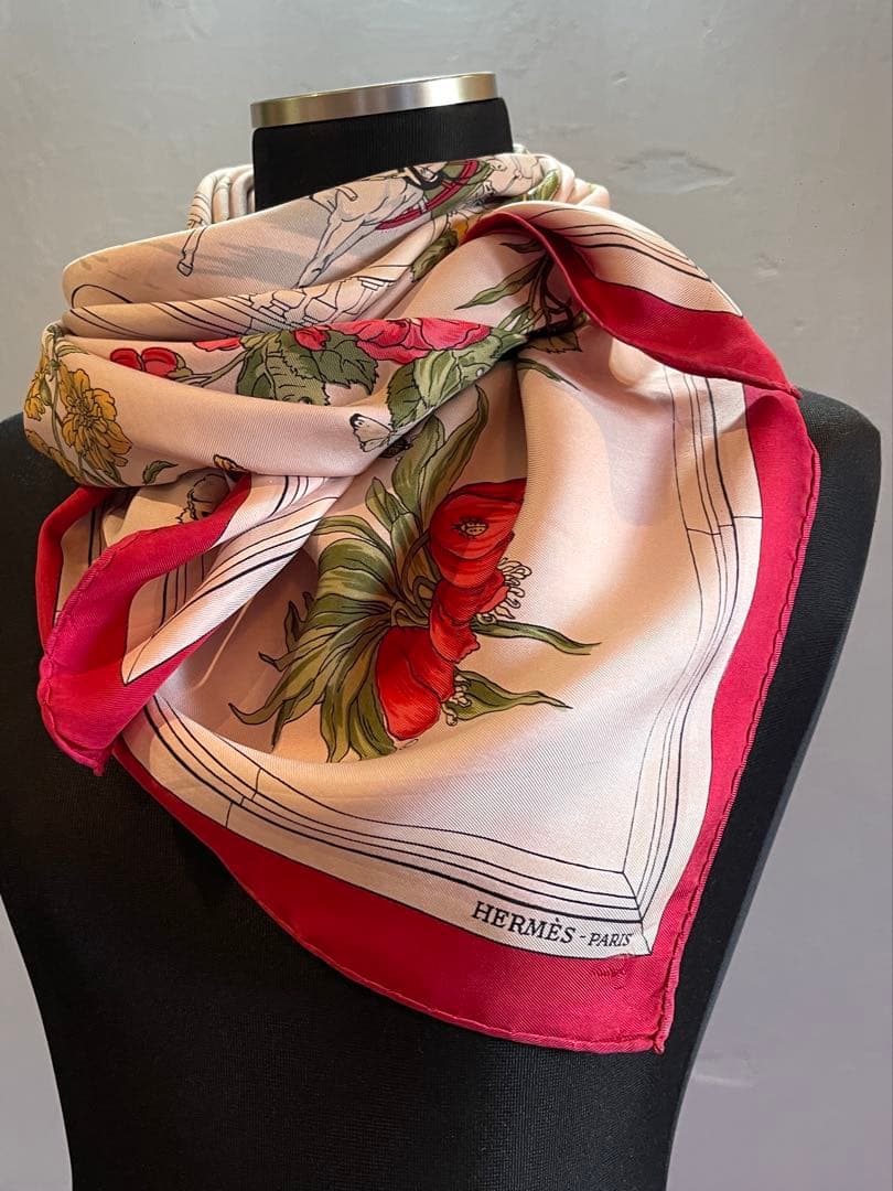 HERMES Vintageスカーフ