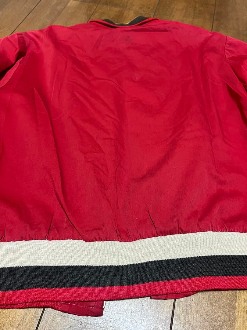 50,s Daniel Boone綿混ギャバジャン　crownジッパ40