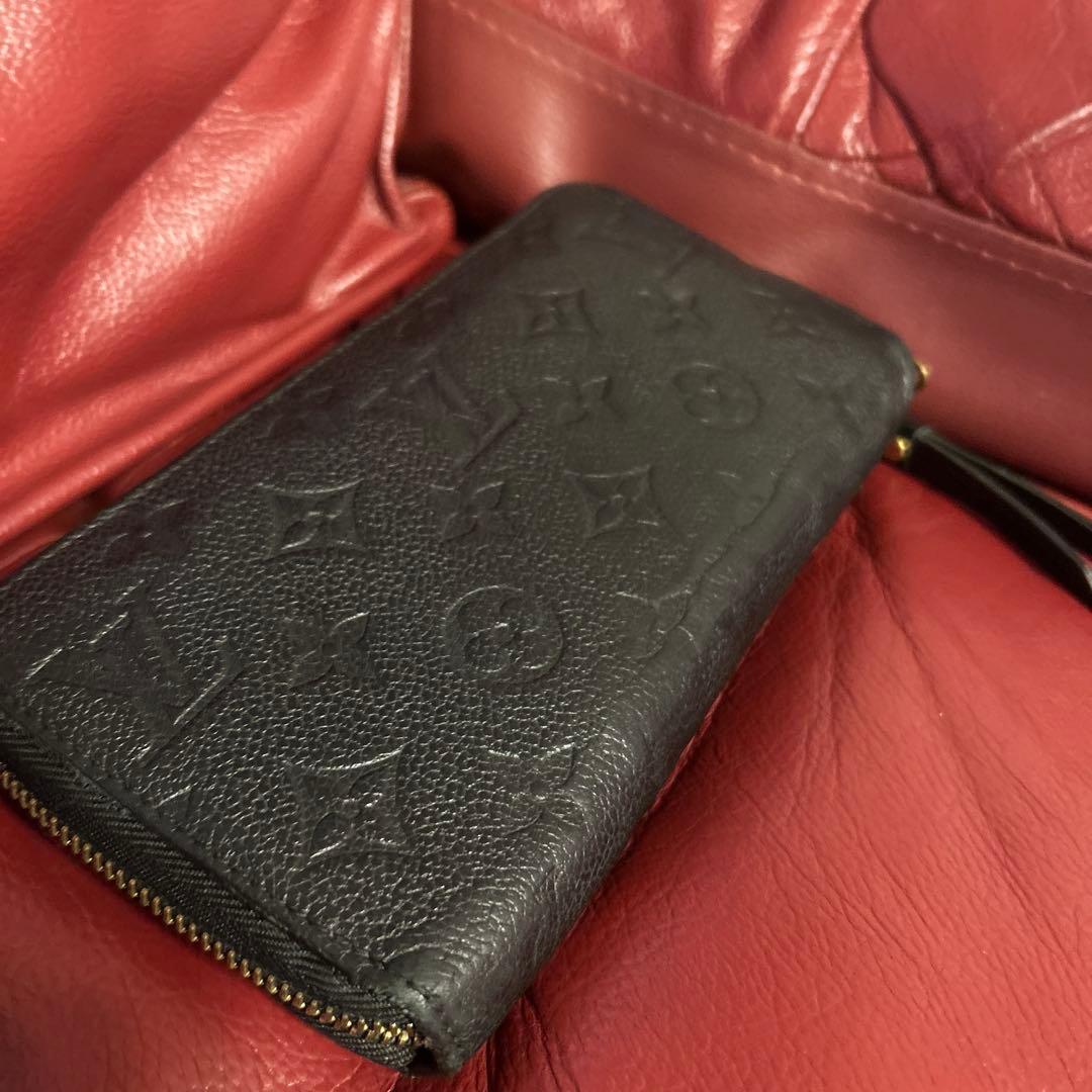 美品！ルイヴィトン アンプラント ジッピーウォレット