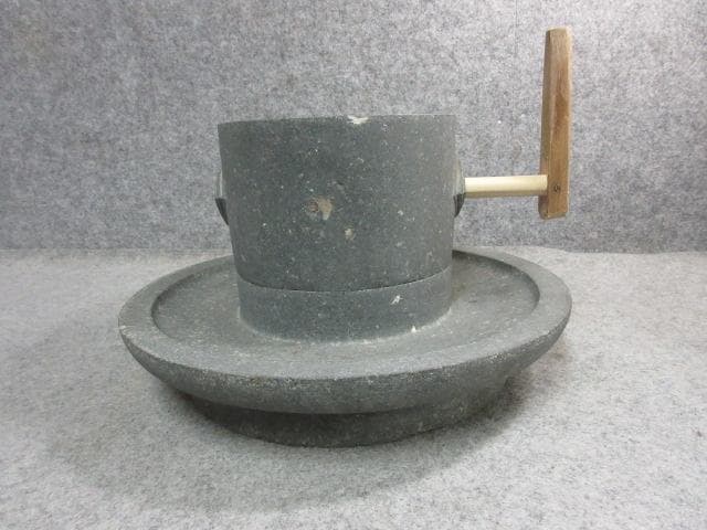 茶道具 石臼 茶臼 [B24358]