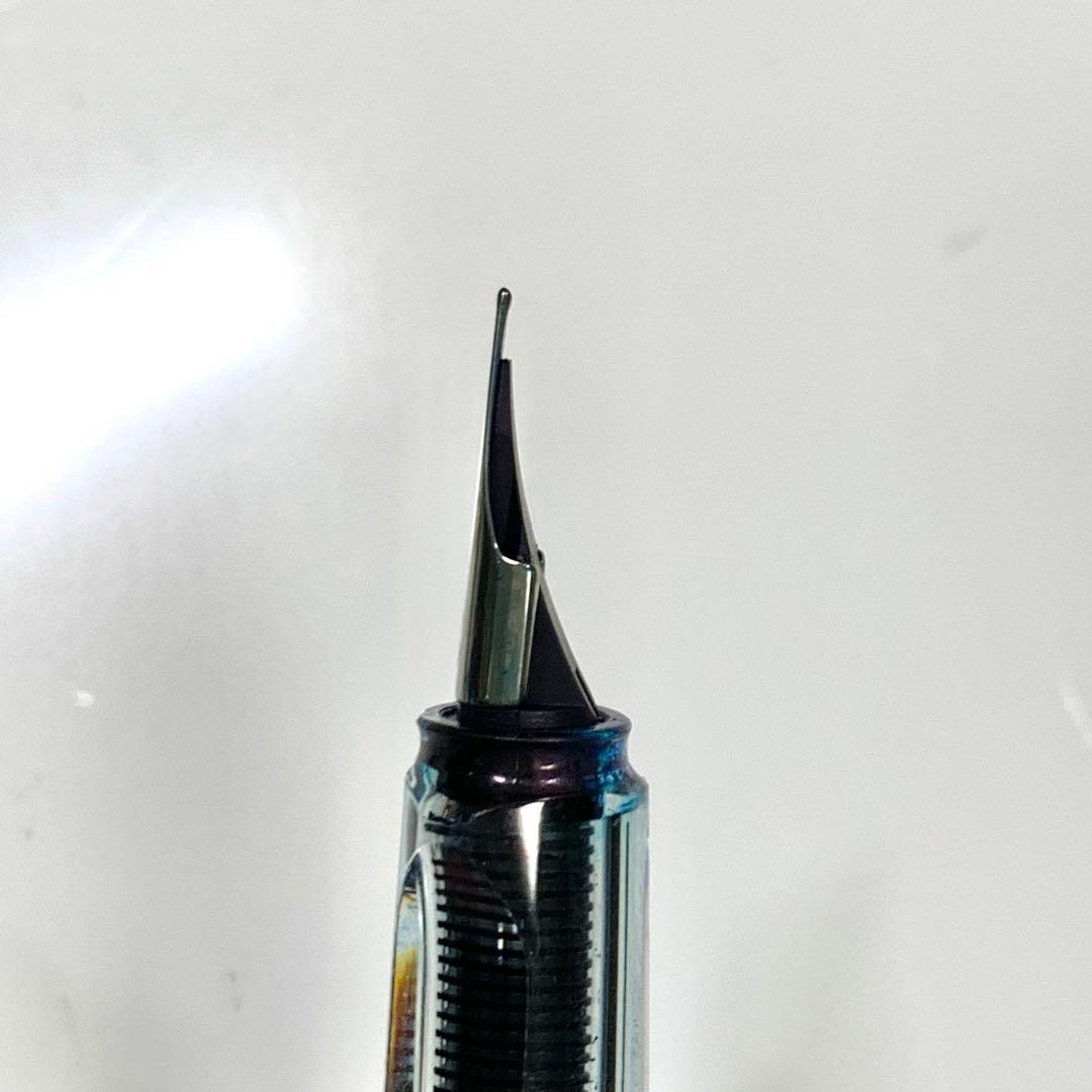 LAMY Safari 万年筆 スケルトン コンバーター ペン先 EF