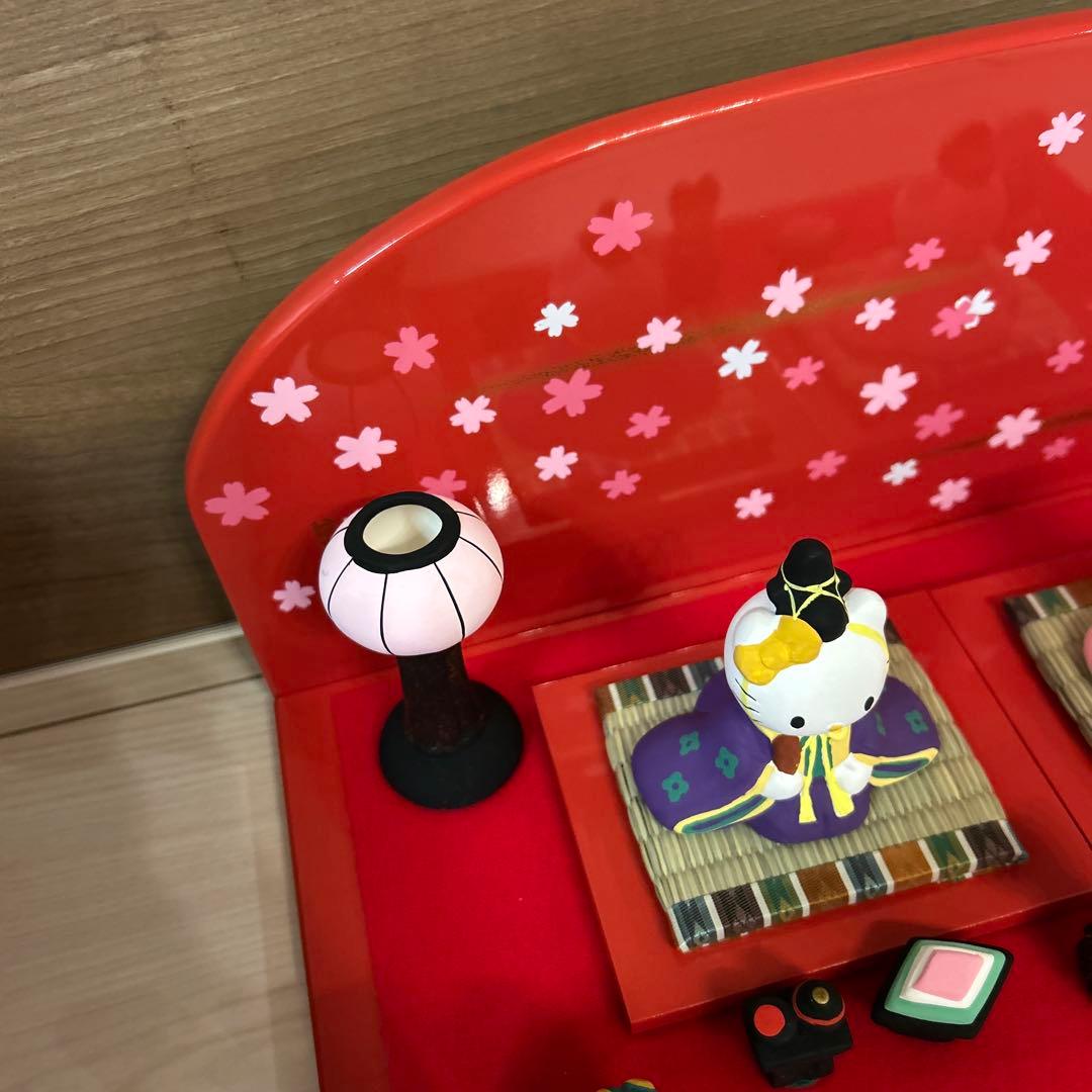 【超美品】SANRIO サンリオ　キティ　雛人形